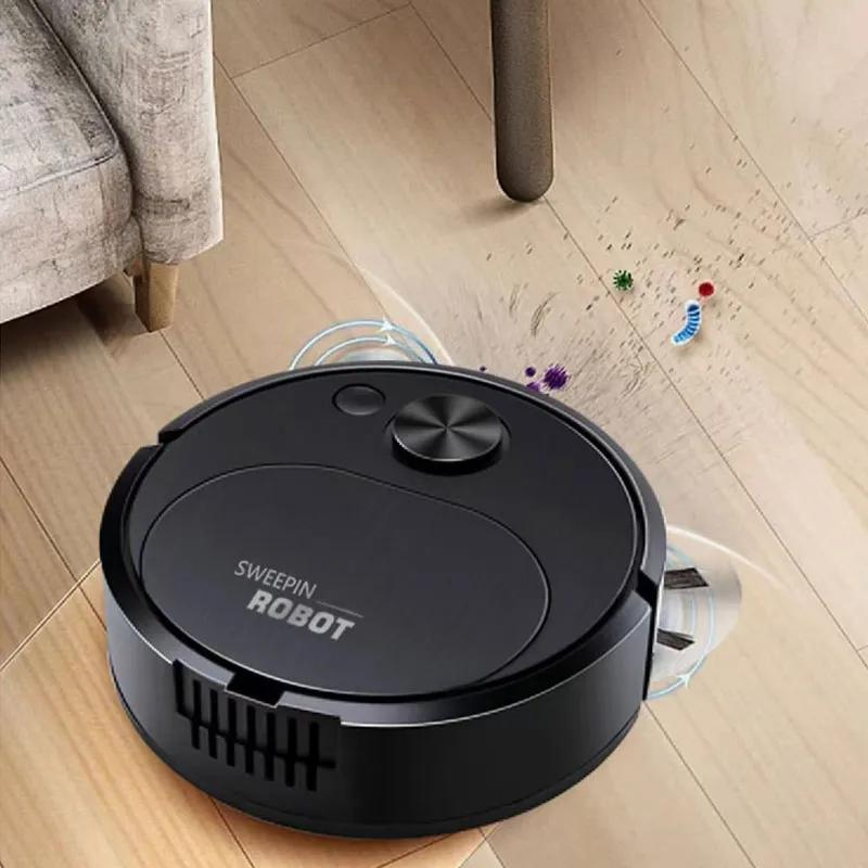 Aspiradora robot sense fils - SmartClean - Neteja intel·ligent 3 en 1 - Cures domèstiques sense esforç