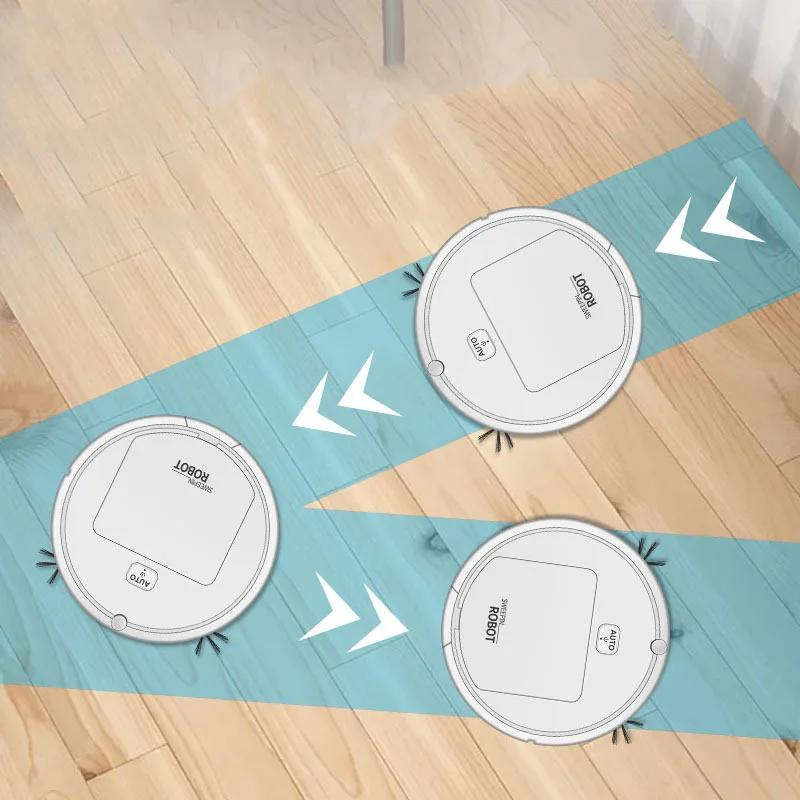 Aspiradora robot sense fils - SmartClean - Neteja intel·ligent 3 en 1 - Cures domèstiques sense esforç