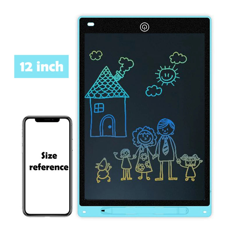 Scribly – tauleta LCD per a nens 8.5/10/12 polzades – reutilitzable i educatiu