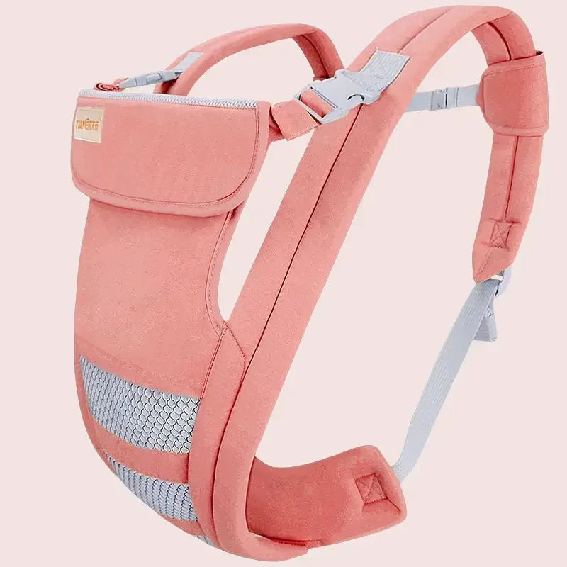 Mochila ergonómica para bebés - Fular multifuncional para recén nados e nenos pequenos