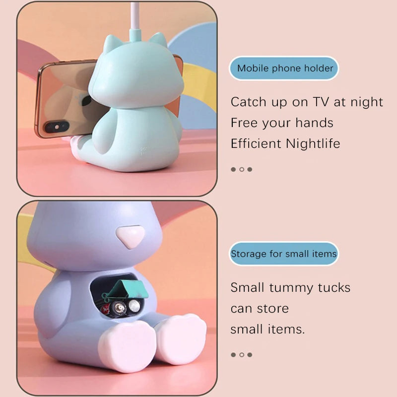 Lumibuddies – LED desk lamp flexible with color adjustment – children & study