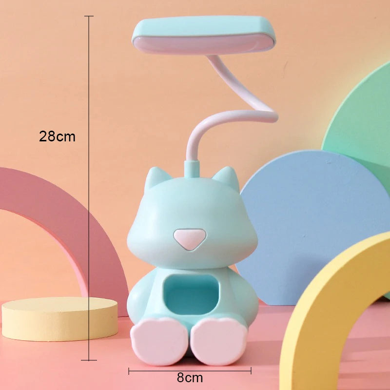 Lumibuddies – LED desk lamp flexible with color adjustment – children & study