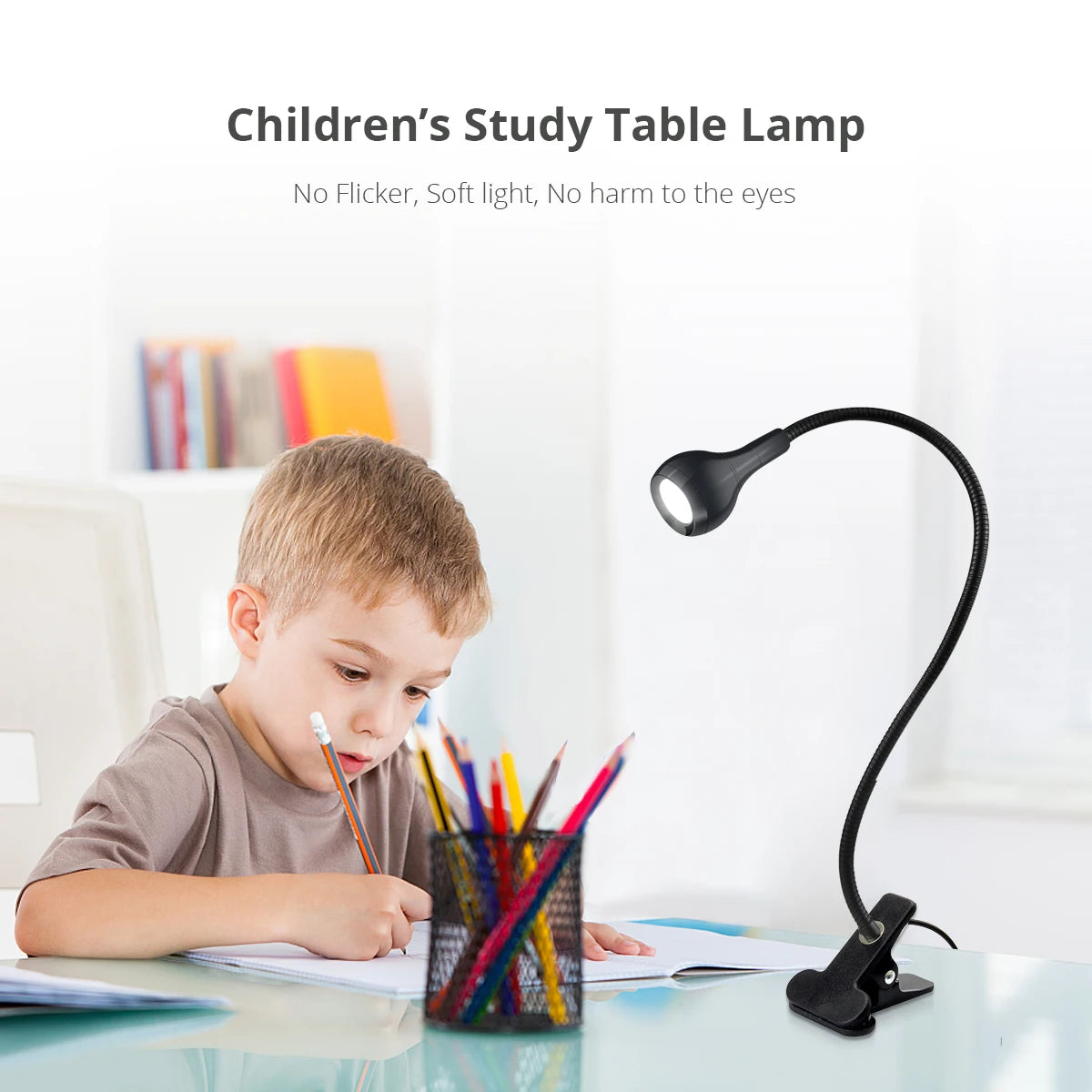 Luminix – llum de lectura LED USB flexible 1W – per a llit, portàtil i oficina