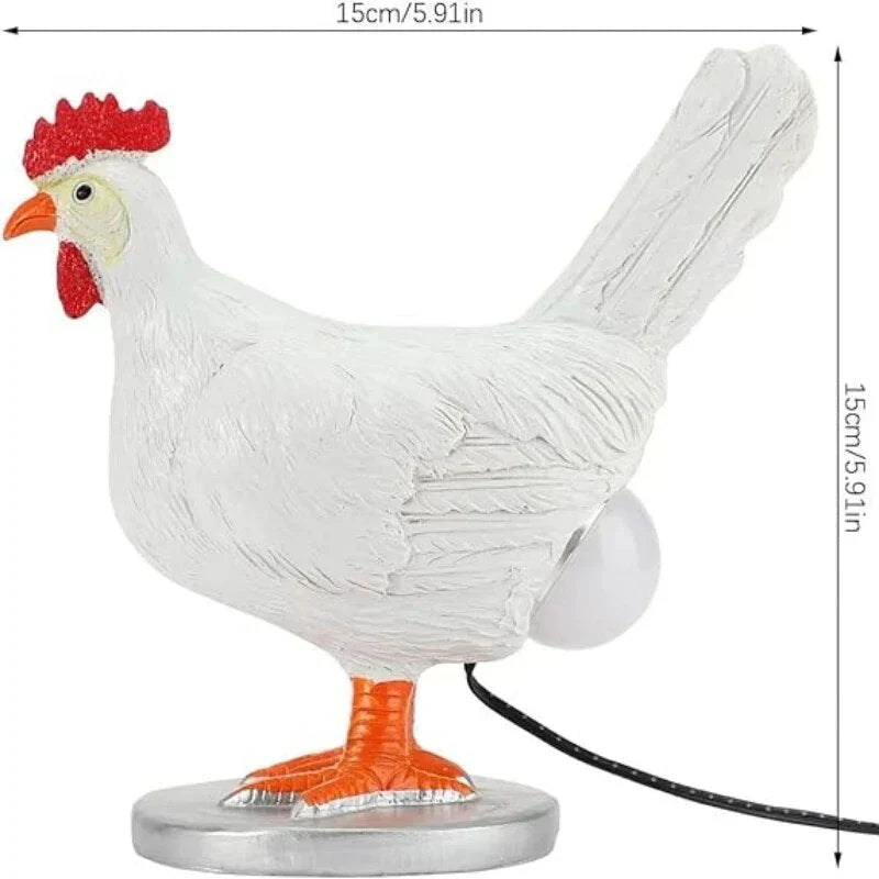 Lámpara de mesa de pollito ChickLite divertida - Iluminación ambiental adorable para cada hogar