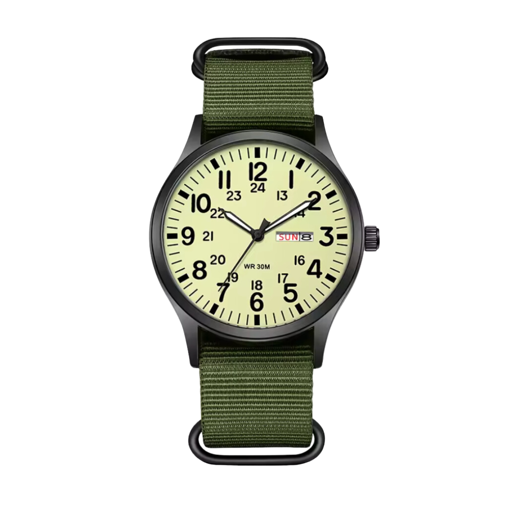 Reloj de hombre Nordrak para exteriores – 100m resistente al agua y cristal de zafiro resistente a los arañazos