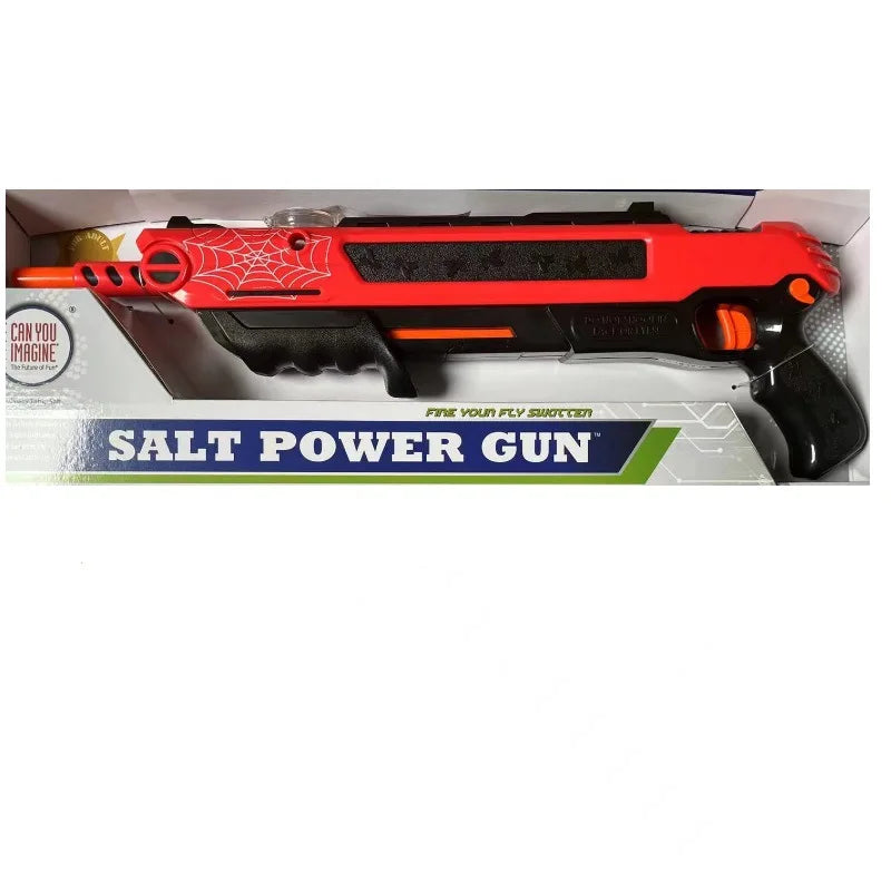 BugMaster – Pistola manual de sal de plàstic ABS – per a nens i exterior