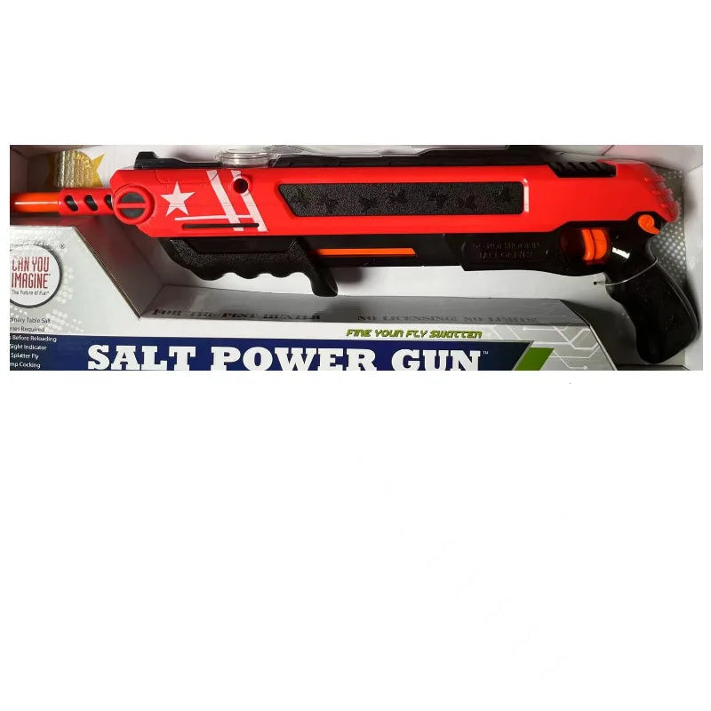 BugMaster – Pistola manual de sal de plàstic ABS – per a nens i exterior