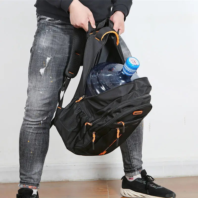 Melzano VanguardGear | Mochila Oxford Impermeable Estilosa para Hombre