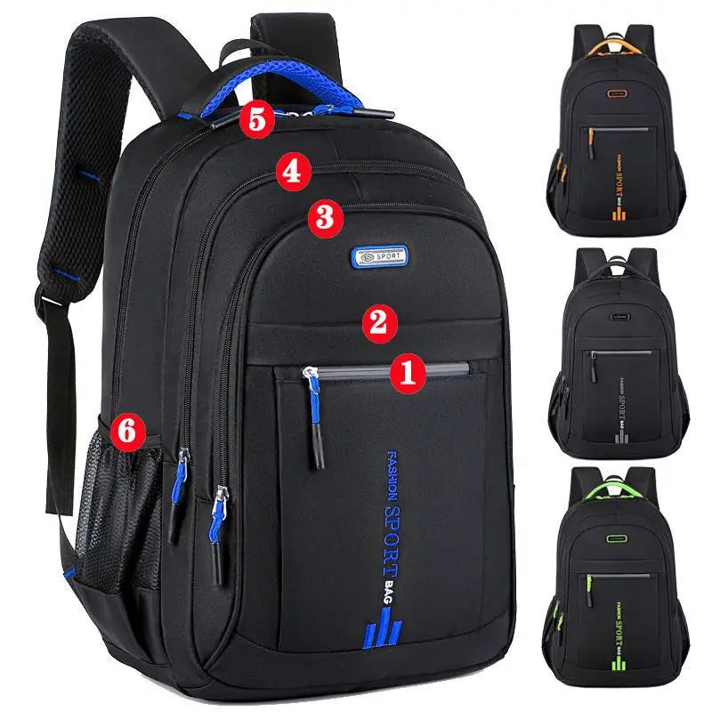 Melzano VanguardGear | Mochila Oxford Impermeable Estilosa para Hombre