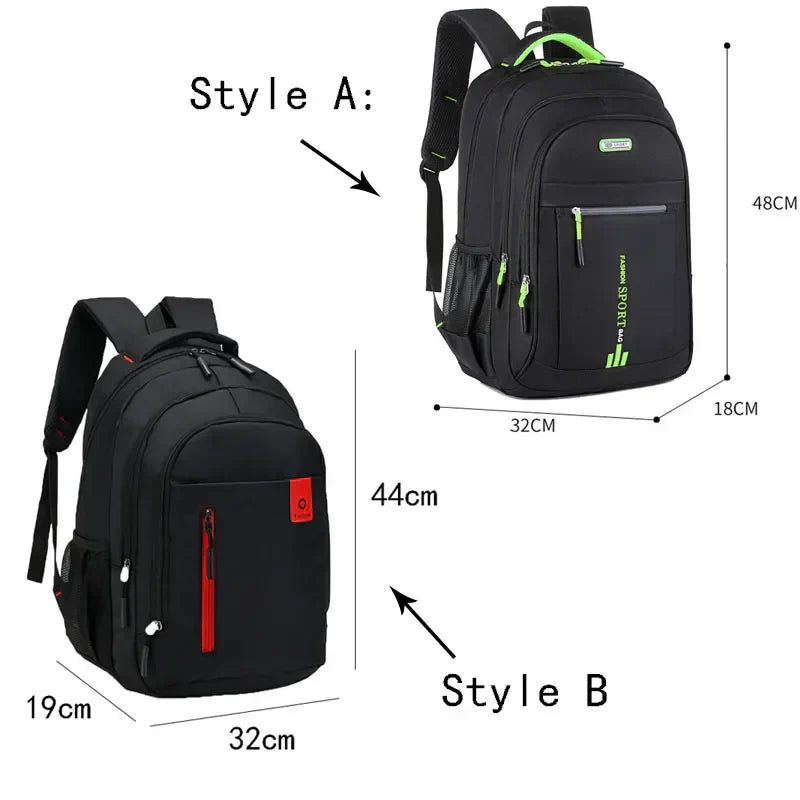 Melzano VanguardGear | Mochila Oxford Impermeable Estilosa para Hombre