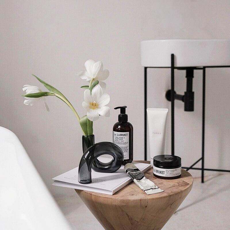 Loopora – Glass Hydroponic Vase & Candlestick in Loop Design