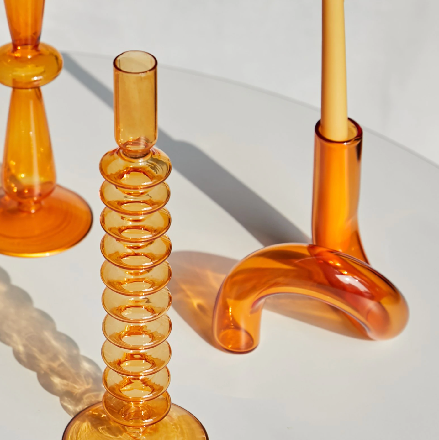 Loopora – Glass Hydroponic Vase & Candlestick in Loop Design