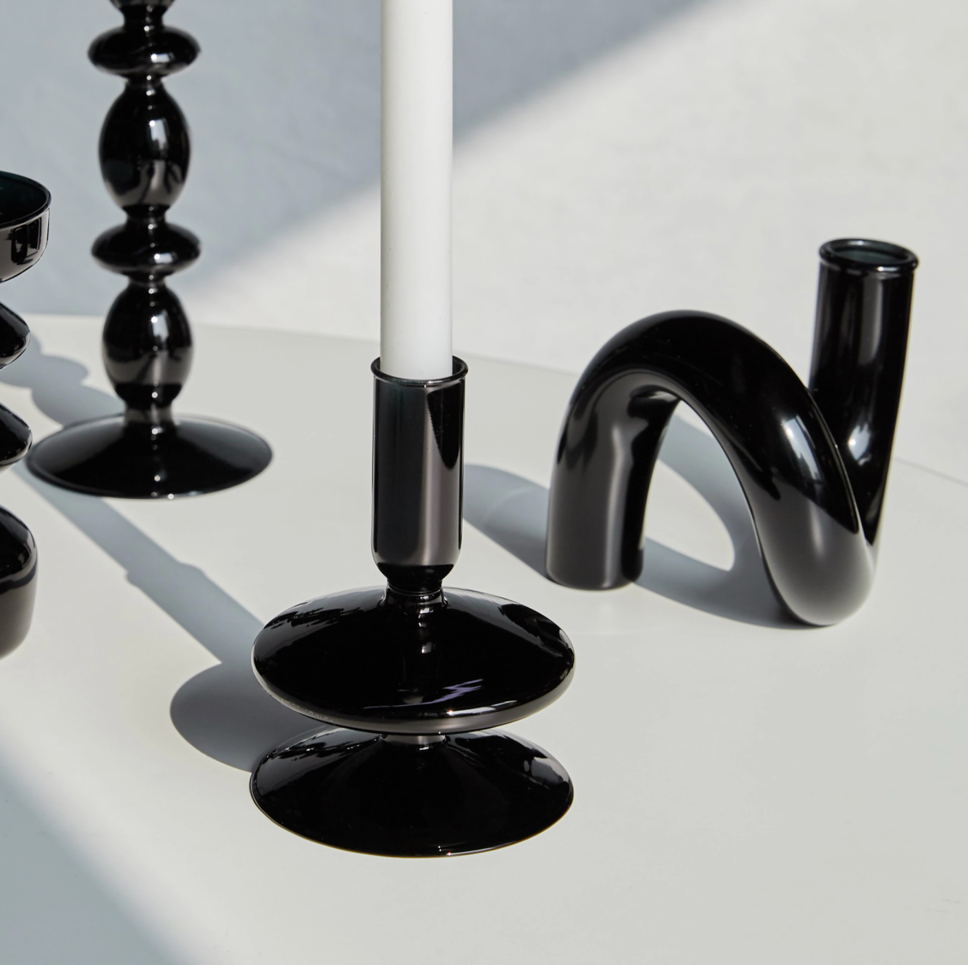 Loopora – Glass Hydroponic Vase & Candlestick in Loop Design