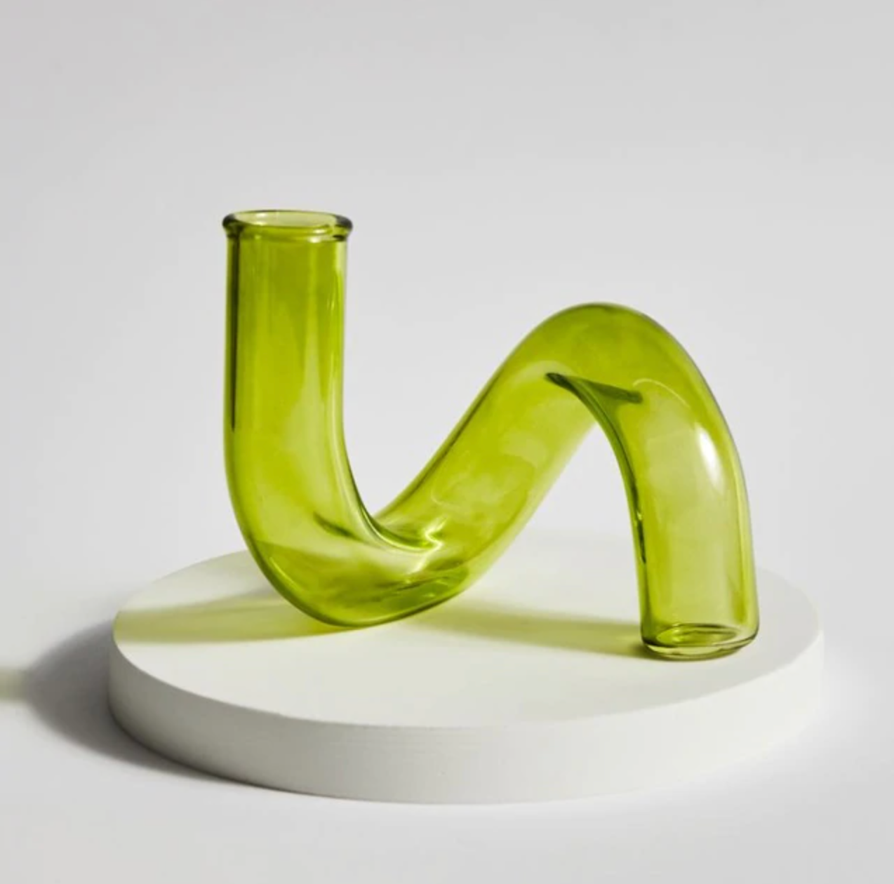 Loopora – Glass Hydroponic Vase & Candlestick in Loop Design