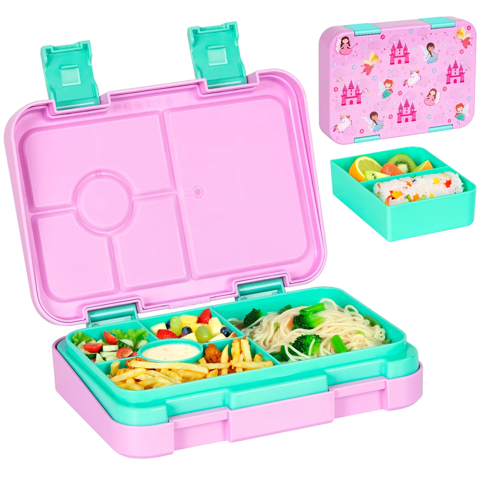 Lunixi – Fiambrera Bento hermètica apta per a microones – nens escola