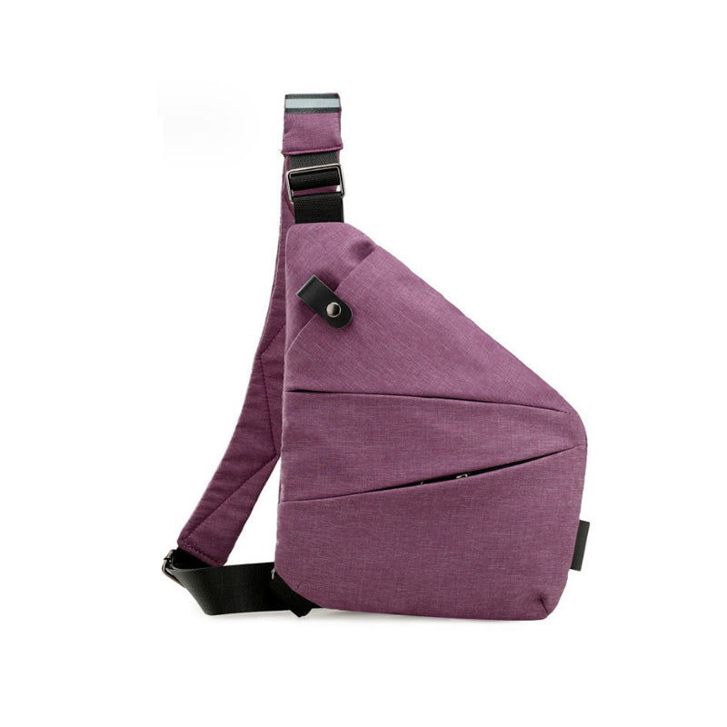 Melzano bolso de hombro - Perfecto para viajar, caminar - Anti-robo