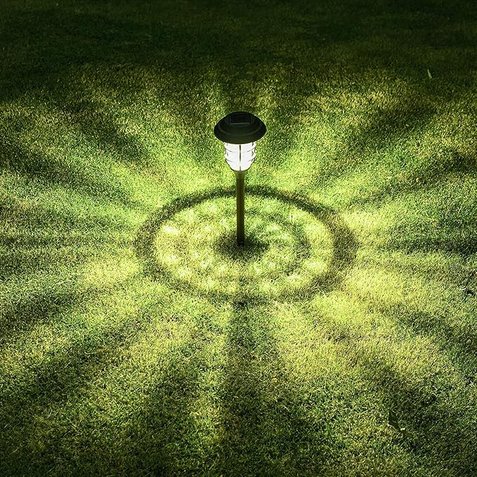 Llum de jardí | Joc de 6 llanternes solars de butxaca.