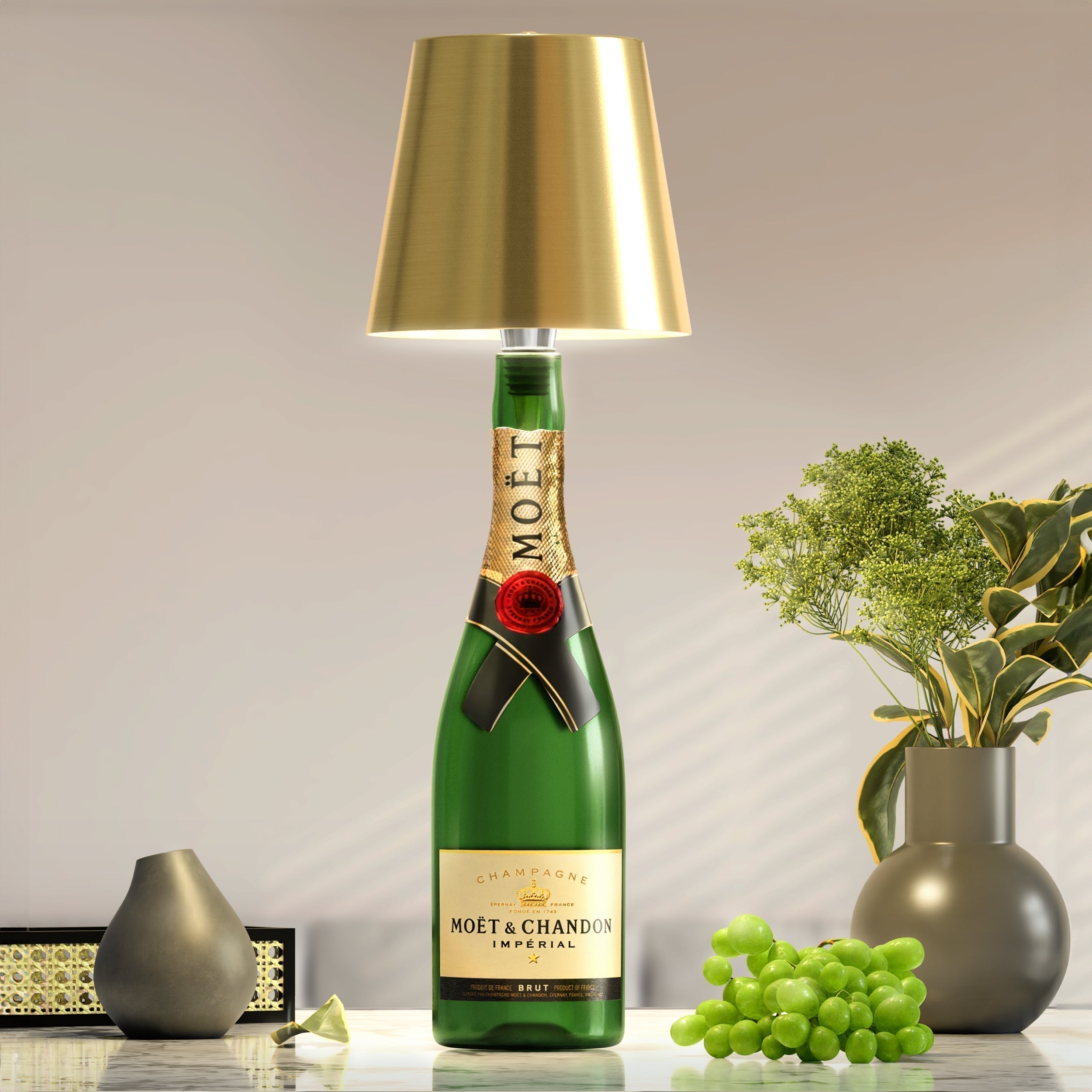 Llum de botella - transforma les teves ampolles velles en llums elegants