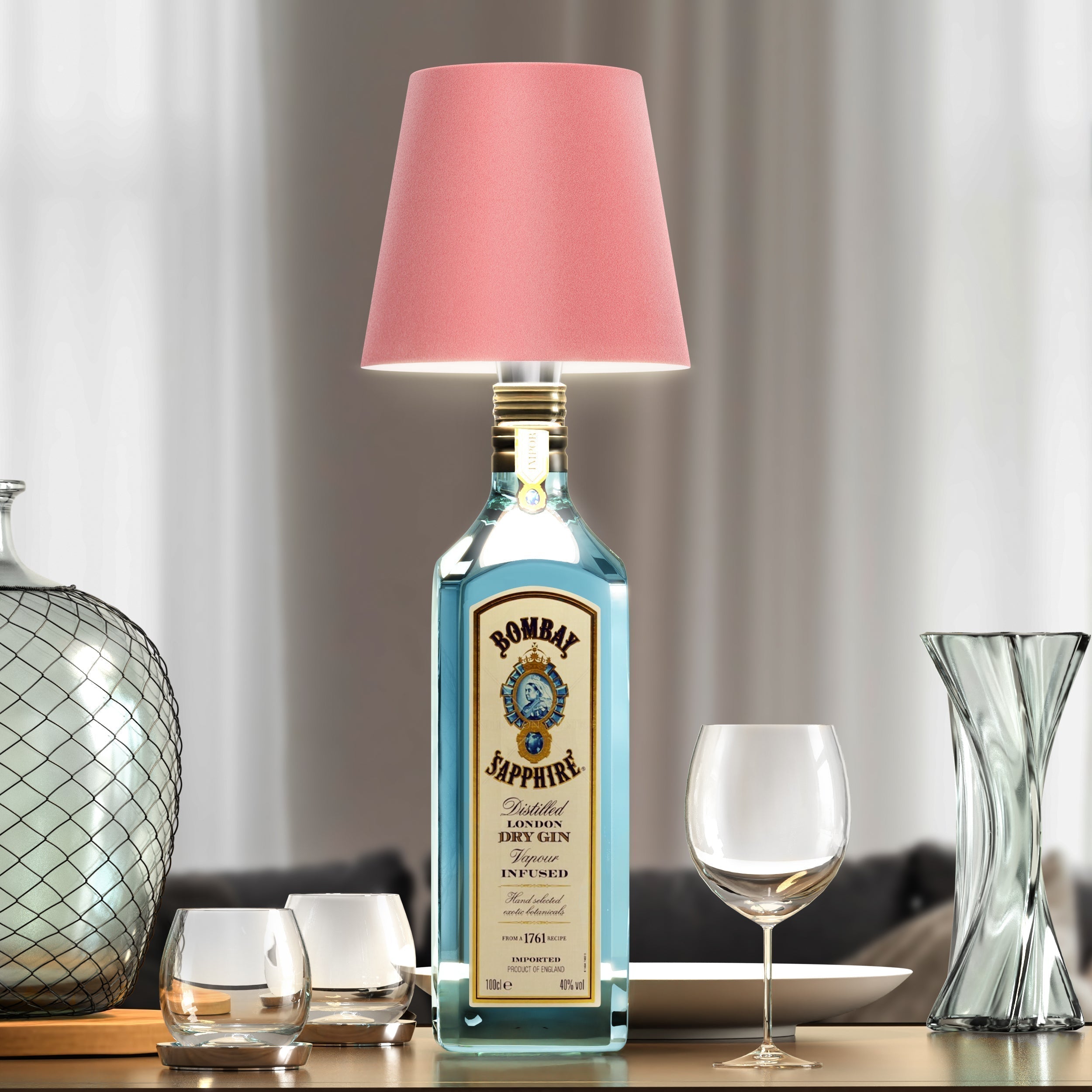 Llum de botella - transforma les teves ampolles velles en llums elegants