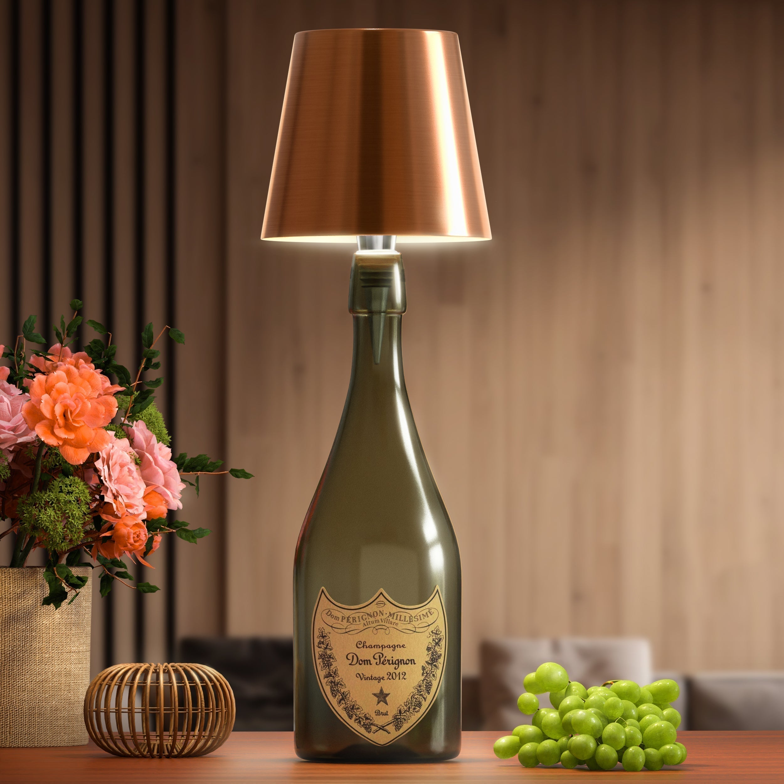 Llum de botella - transforma les teves ampolles velles en llums elegants