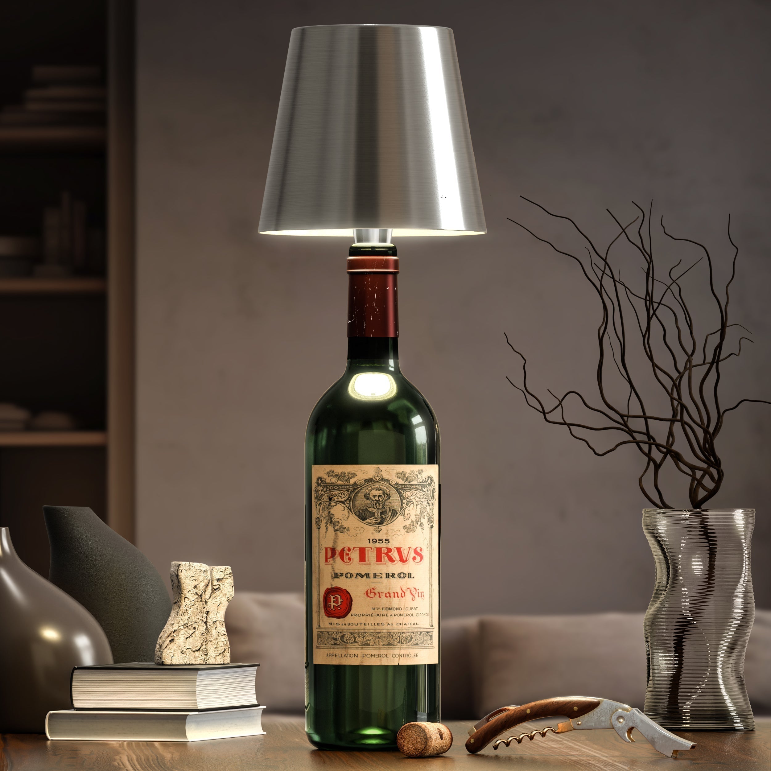 Llum de botella - transforma les teves ampolles velles en llums elegants