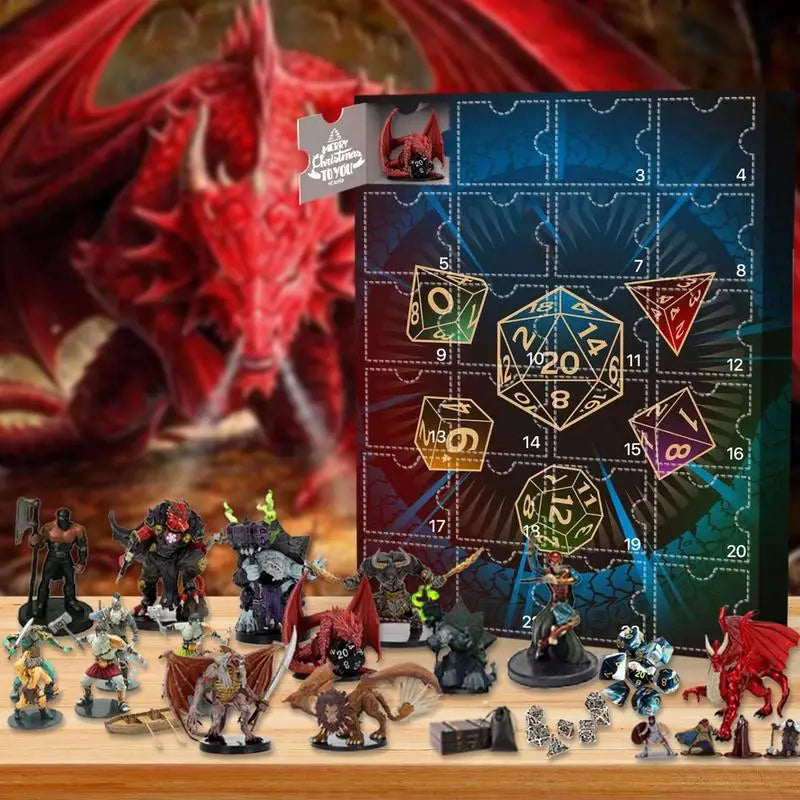 MiniJoy – Calendario de Adviento con 24 Miniaturas de Colección para Navidad