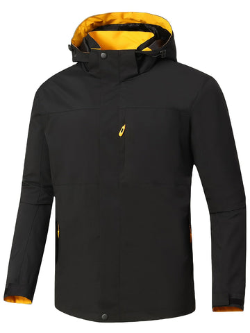 Lucas – Abric d'home lleuger i impermeable amb caputxa per a temps lliure i ciutat