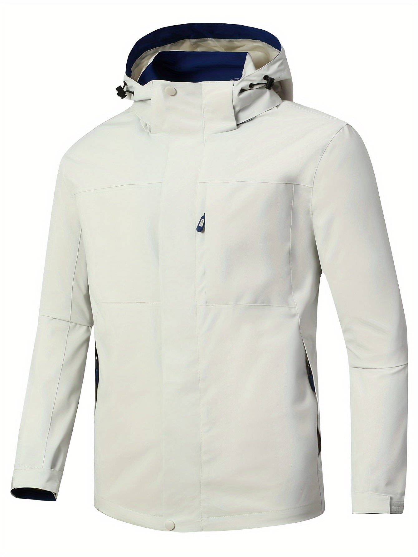 Lucas – Abric d'home lleuger i impermeable amb caputxa per a temps lliure i ciutat