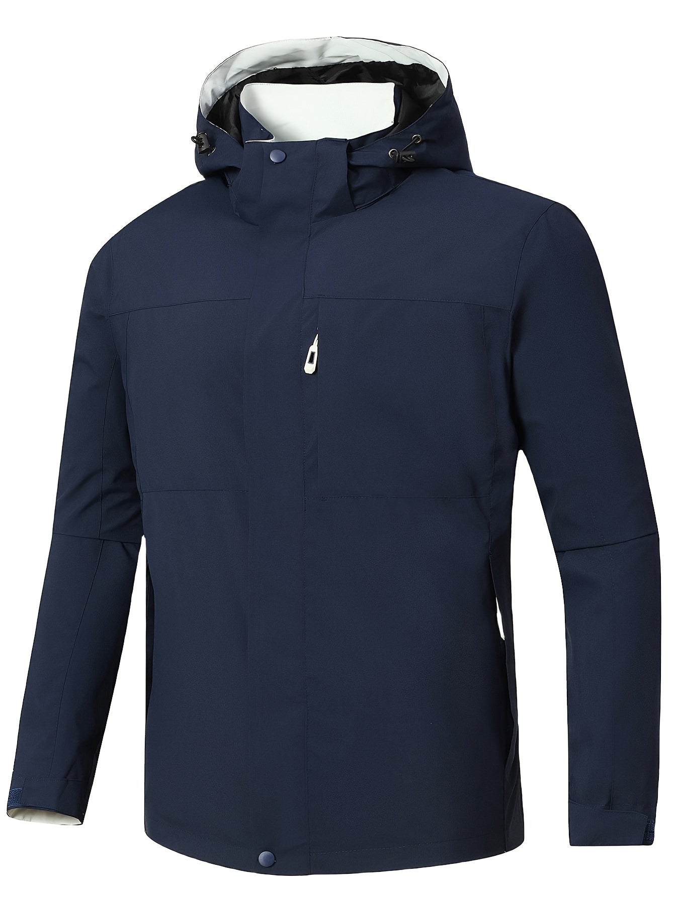 Lucas – Abric d'home lleuger i impermeable amb caputxa per a temps lliure i ciutat