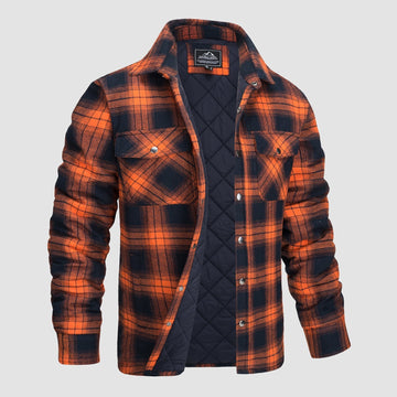 Melzano Camisa de franela per a home Abric