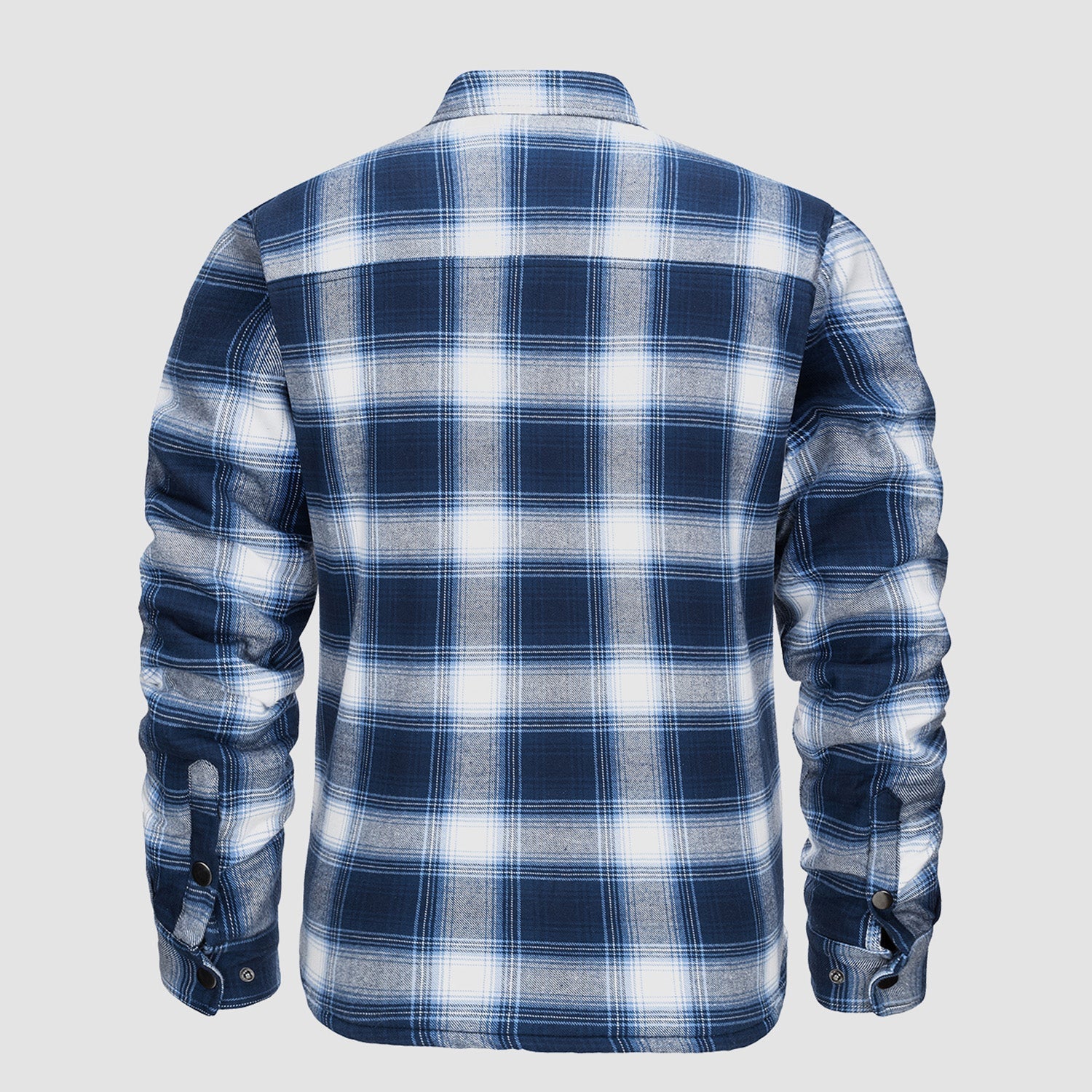 Melzano Camisa de franela per a home Abric