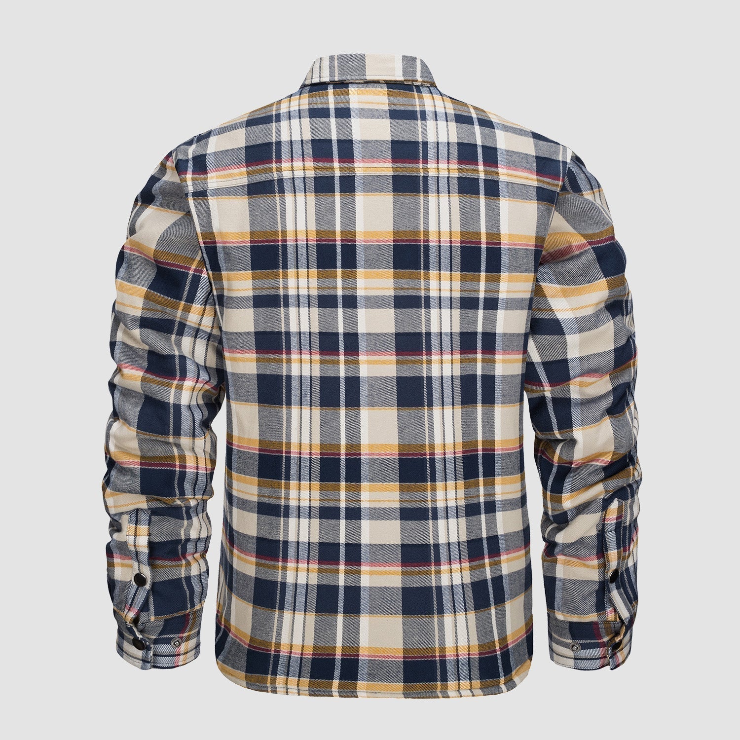 Melzano Camisa de franela per a home Abric
