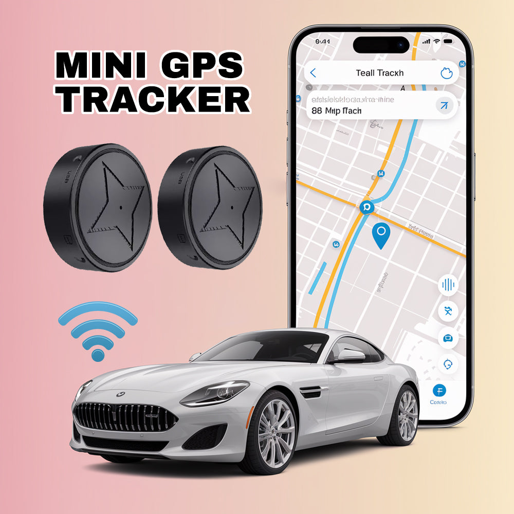 GeoGuard – Mini rastrejador GPS magnètic – Ubicació en temps real