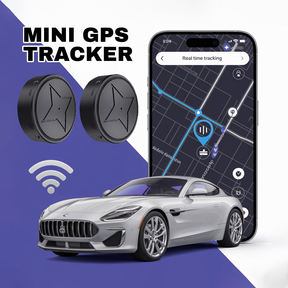 GeoGuard – Mini rastrejador GPS magnètic – Ubicació en temps real