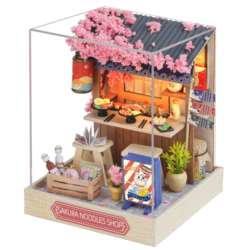 Miniatuur Poppenhuis – DIY Houten Speelgoed met Meubels voor Kinderen vanaf 8 Jaar 20