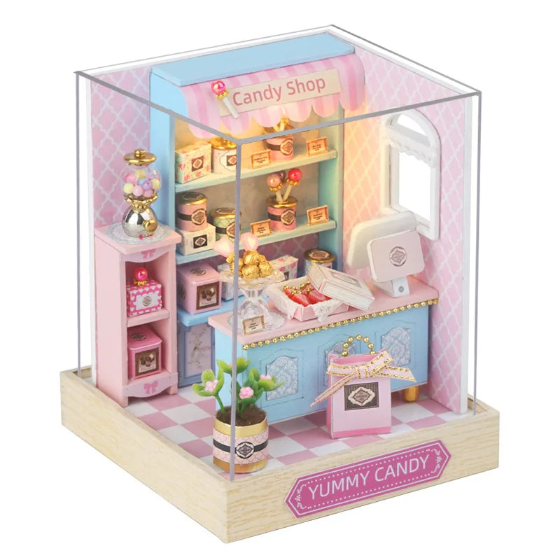 Miniatuur Poppenhuis – DIY Houten Speelgoed met Meubels voor Kinderen vanaf 8 Jaar 25