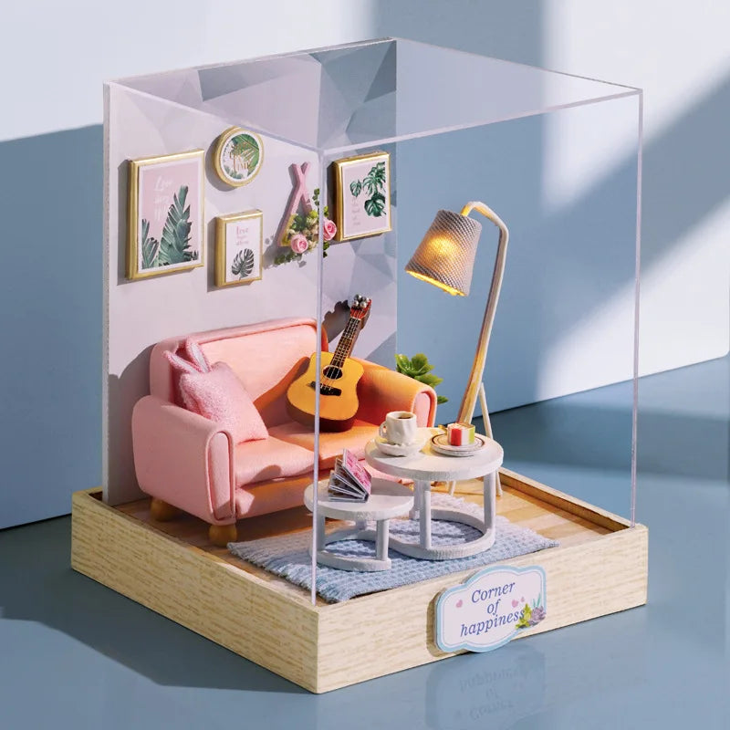 Miniatuur Poppenhuis – DIY Houten Speelgoed met Meubels voor Kinderen vanaf 8 Jaar 27