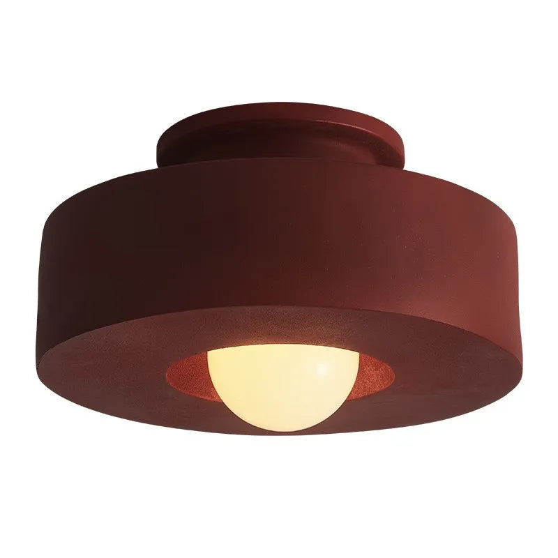 NordicGlow – Làmpada de sostre moderna disseny escandinau – 30 cm blanca