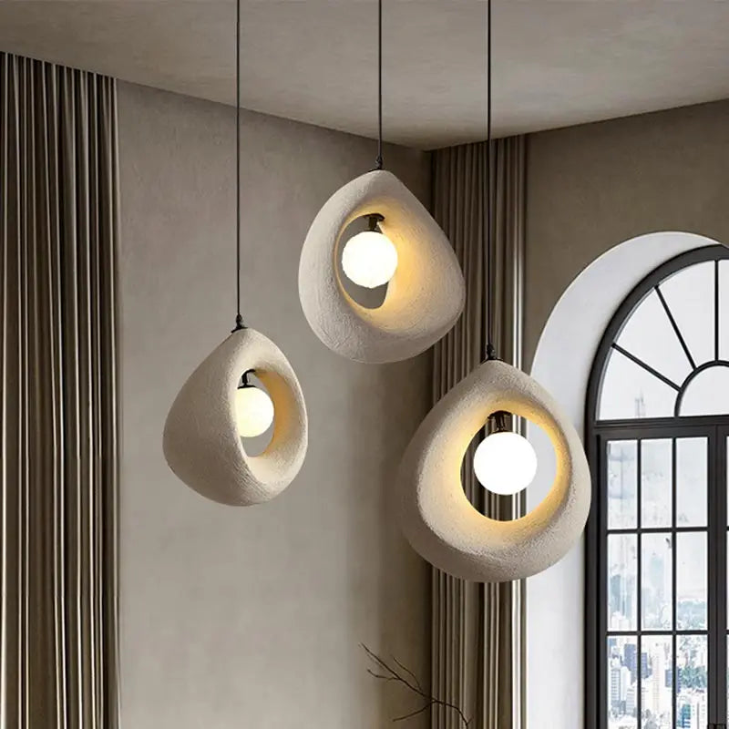 LumiNord – Làmpada penjant LED retro moderna regulable – Per a menjador i sala d'estar
