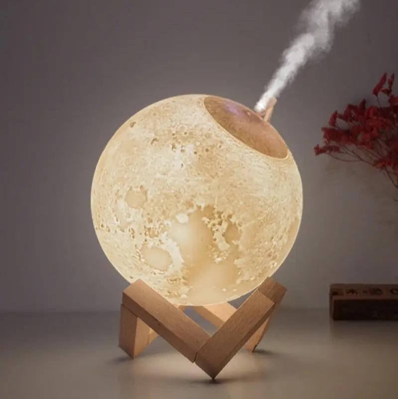 CalmAura – Llum i humidificador regulable – Silenciós per a la relaxació