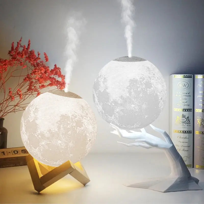 CalmAura – Llum i humidificador regulable – Silenciós per a la relaxació