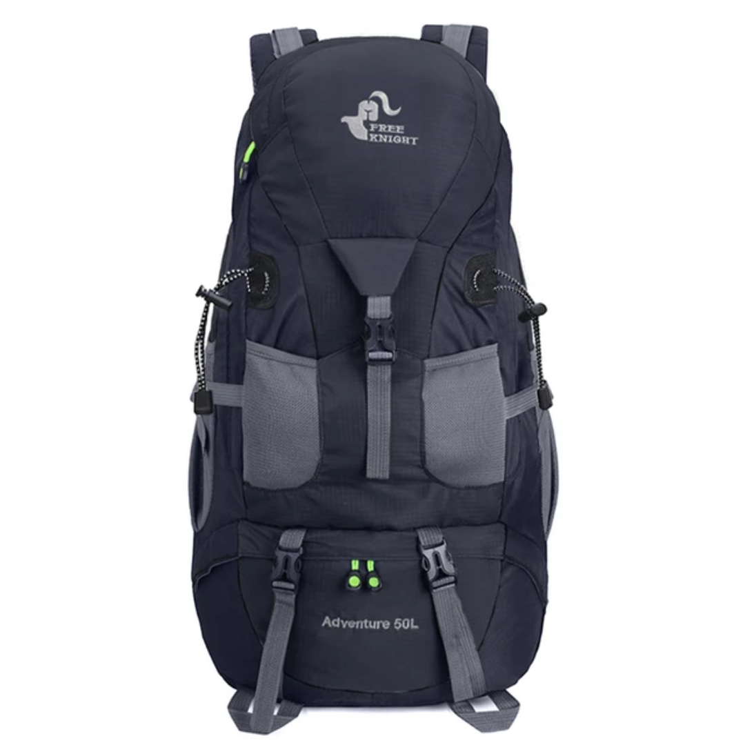 Mochila impermeable para exterior 50L – Lixeira e cómoda