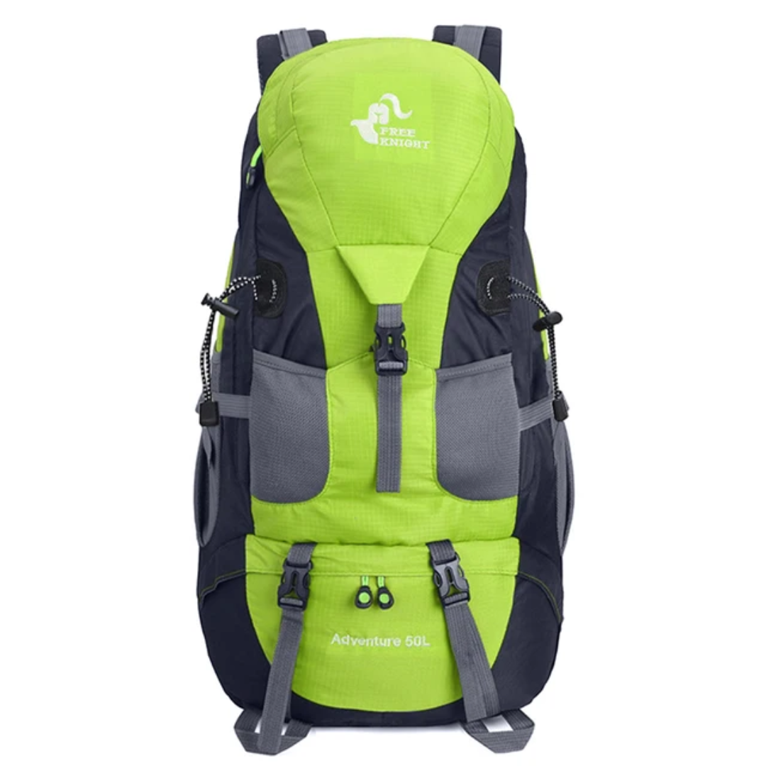 Mochila impermeable para exterior 50L – Lixeira e cómoda