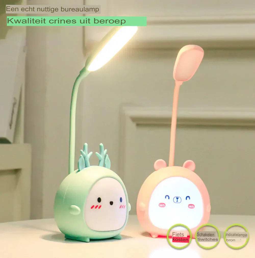 Llum de lectura infantil amb protecció ocular i llum nocturna USB - BrightBuddy
