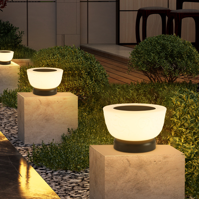 Llum d'aterratge solar per a exteriors