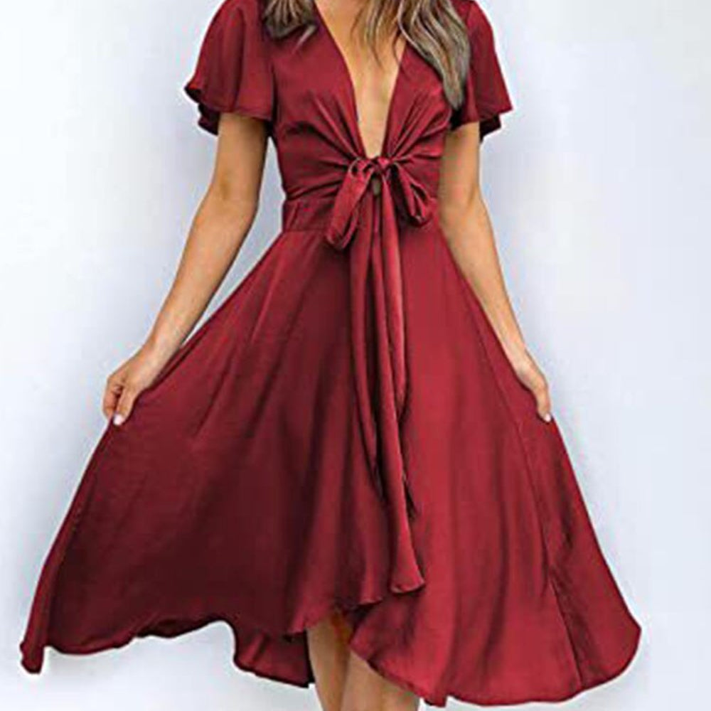 Melzano Melany | Vestit de satí de luxe