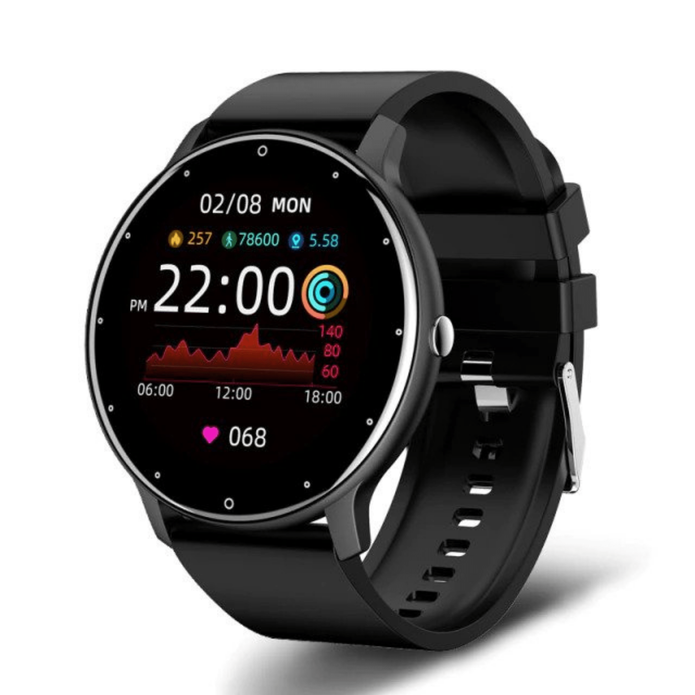 Ultrafit – Smartwatch HD táctil e rastreador de saúde – Para uso diario