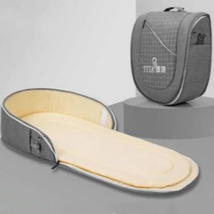 Luvano – Bressol Plegable per a Nadons amb Mosquitera, Segur i Compacte