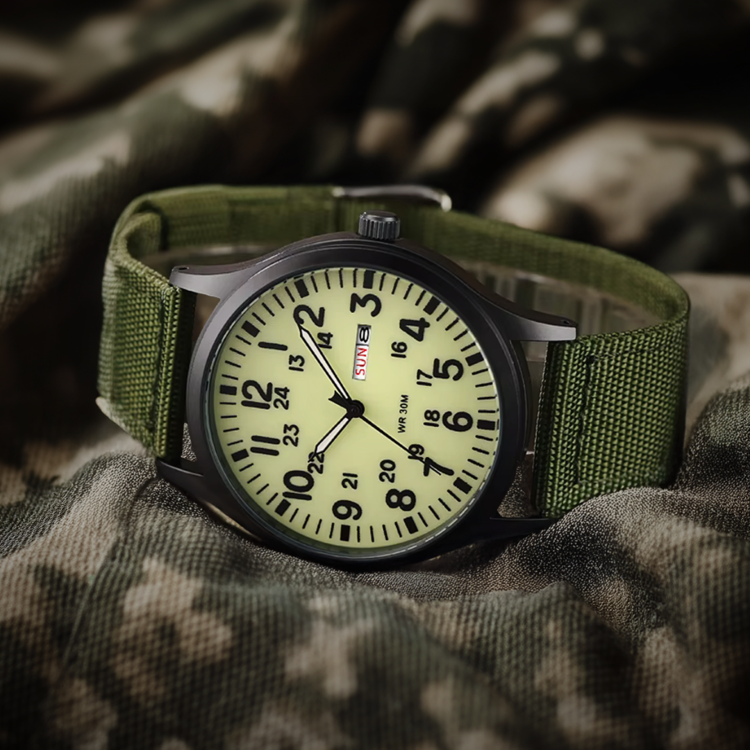 Reloj de hombre Nordrak para exteriores – 100m resistente al agua y cristal de zafiro resistente a los arañazos