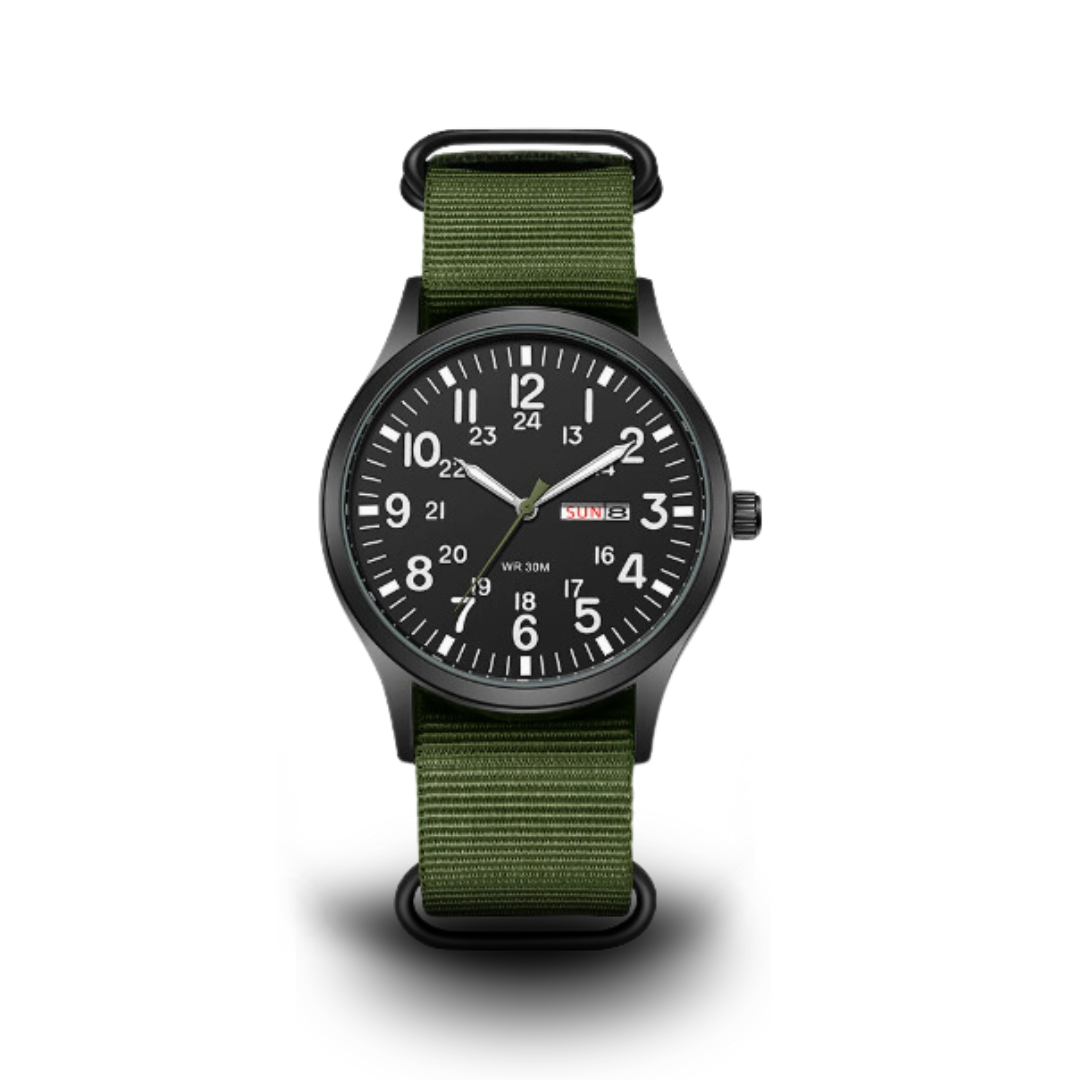 Reloj de hombre Nordrak para exteriores – 100m resistente al agua y cristal de zafiro resistente a los arañazos